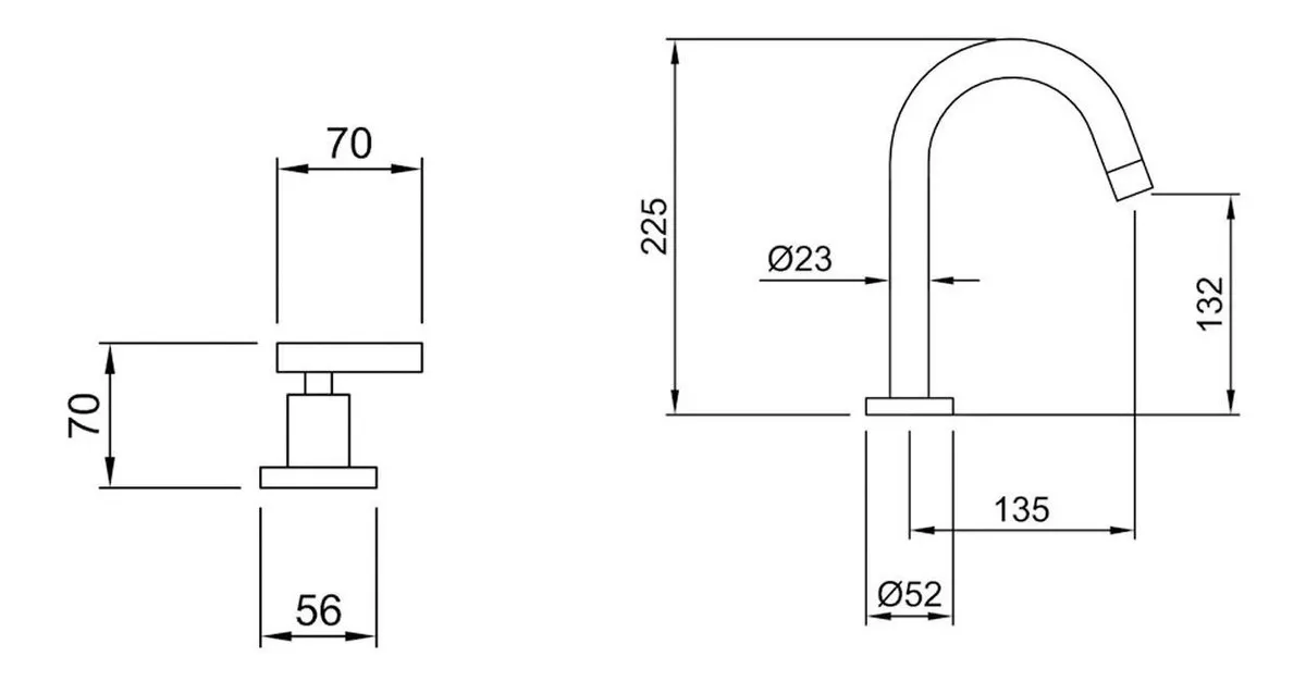Griferia Para Lavatorio Peirano Adra - Image 3