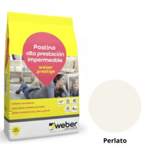 Pastina Weber Prestige X 5kg Perlato Porcelanato