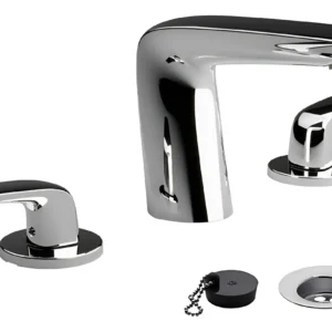 Grifería De Baño Fv Epuyén 0207/l2 Color Cromo Y Acabado Cromado