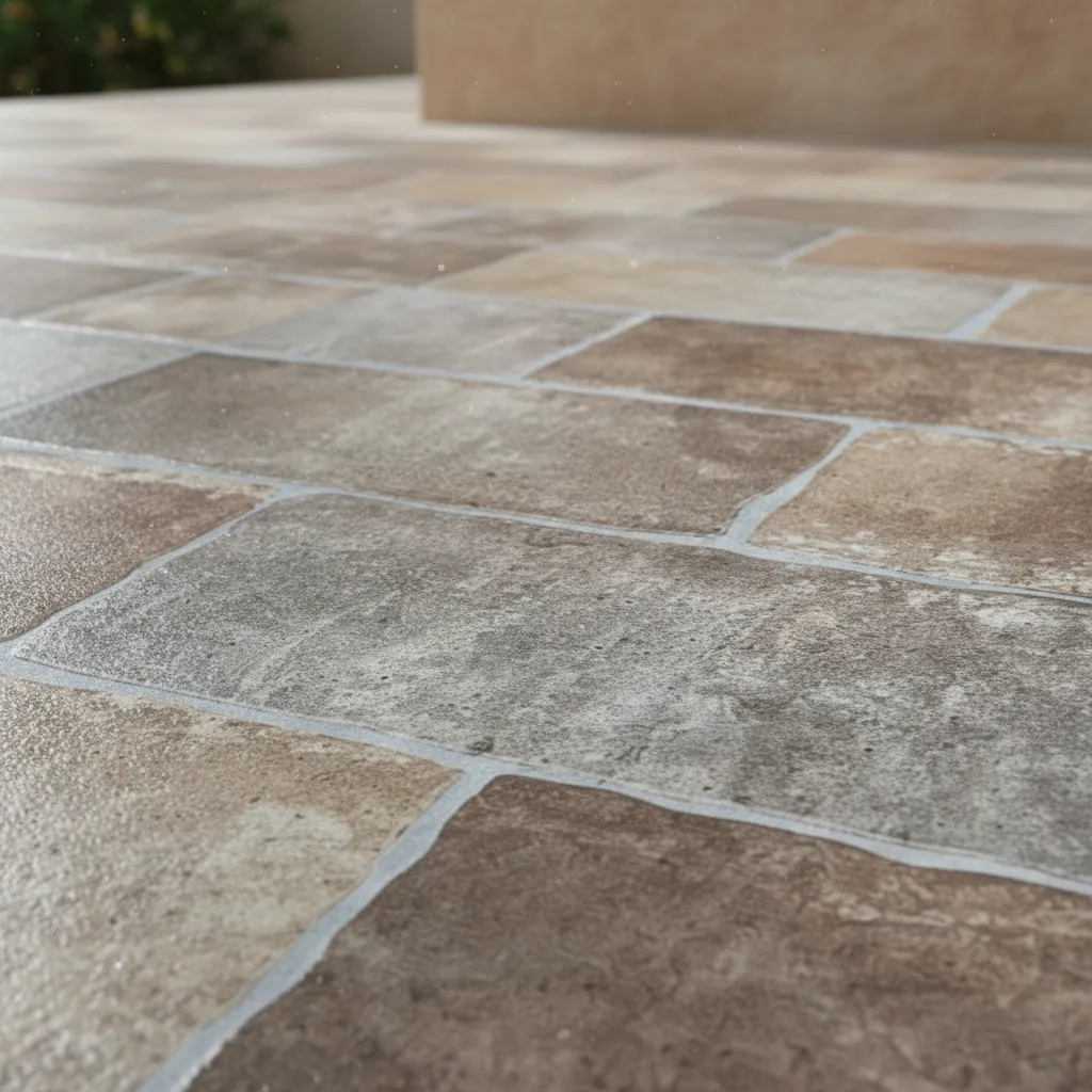 Cerámica Salteña Simil Piedra Viña Marrón 43x43 - Image 4