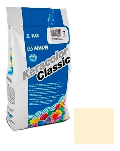 Pastina Mapei Keracolor Classic Vainilla 1kg