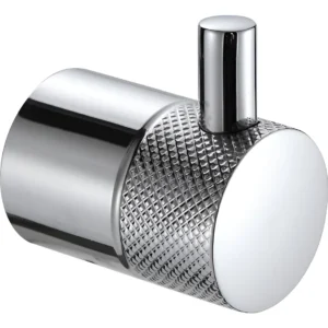 Percha Baño Peirano Fabric Cromo 17030c Accesorio Color Plateado