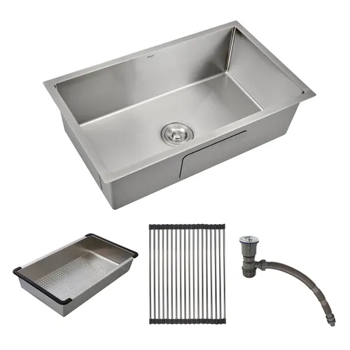 Bacha Niquel Cocina Peirano Acero Inoxidable 75x45x22 - Image 2