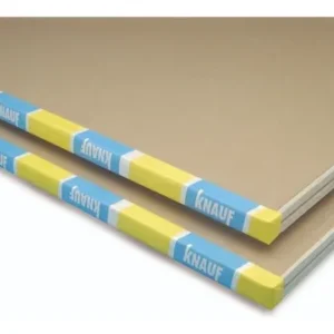 Placa Yeso Knauf Std 12.5mm 1.20 X 2.40 Colocacion En Seco