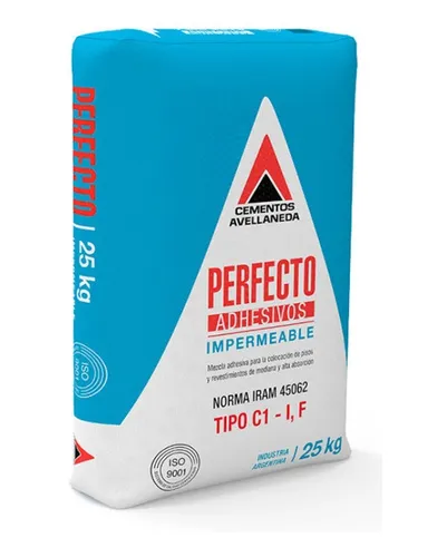 Pegamento Adhesivo Ceramica Perfecto Impermeable X25kg