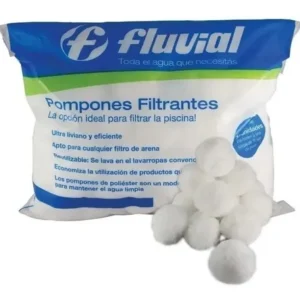 Pompones Filtrantes Filtro Piscina Fluvial X 100 Unidades