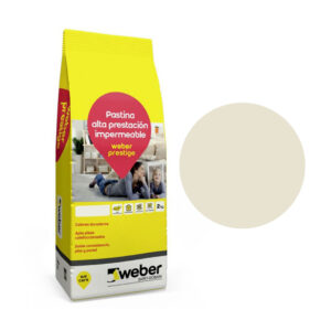 Pastina Weber Prestige X 2kg Perlato Porcelanato