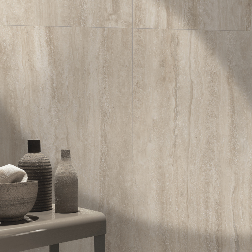 Porcelanato Travertino Romano 82x82 Cerro Negro Rectificado - Image 3