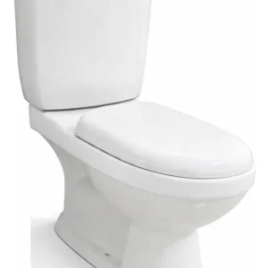 Inodoro Largo + Tapa Caida Amortiguada + Deposito Descarga Dual Linea Mora