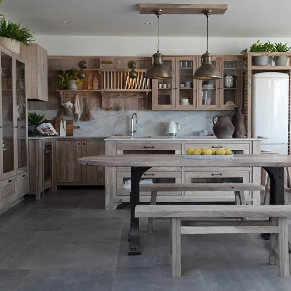 Porcelanato Vite Antico Smoke