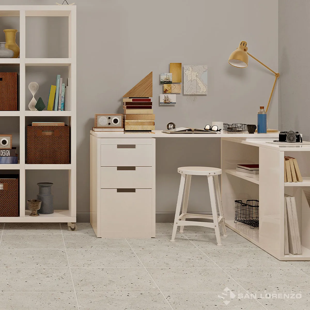 Ceramica San Lorenzo 45x45cm San Lorenzo FIdes Gris