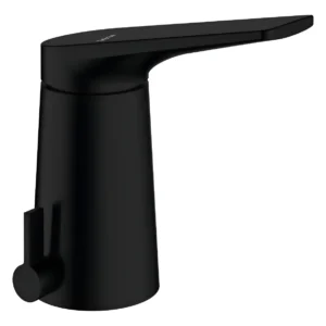 Griferia Peirano Bidet Monocomando Wave Negro Mate 70-168n