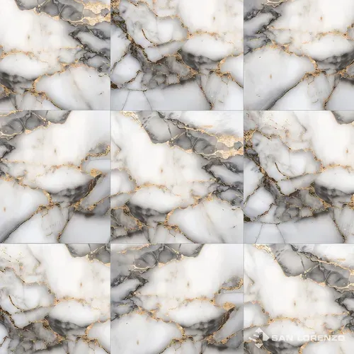 Ceramica San Lorenzo Simil Marmol Falcom Gold