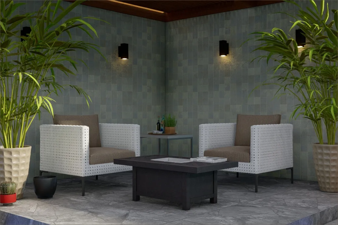 Ceramica Piedra Bali Verde 30x45 Satinado - Image 3