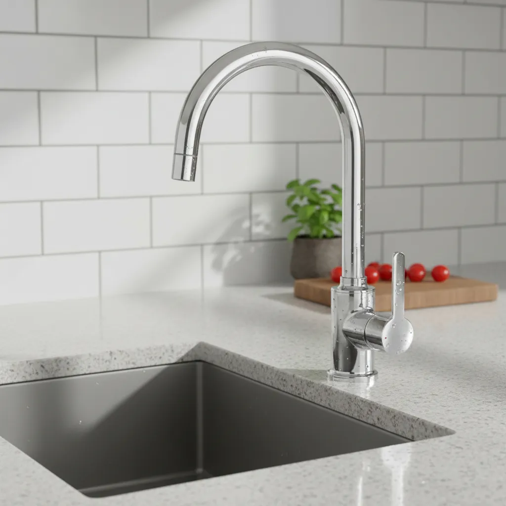 Griferia Peirano Cocina Monocomando cromo linea move 20-146