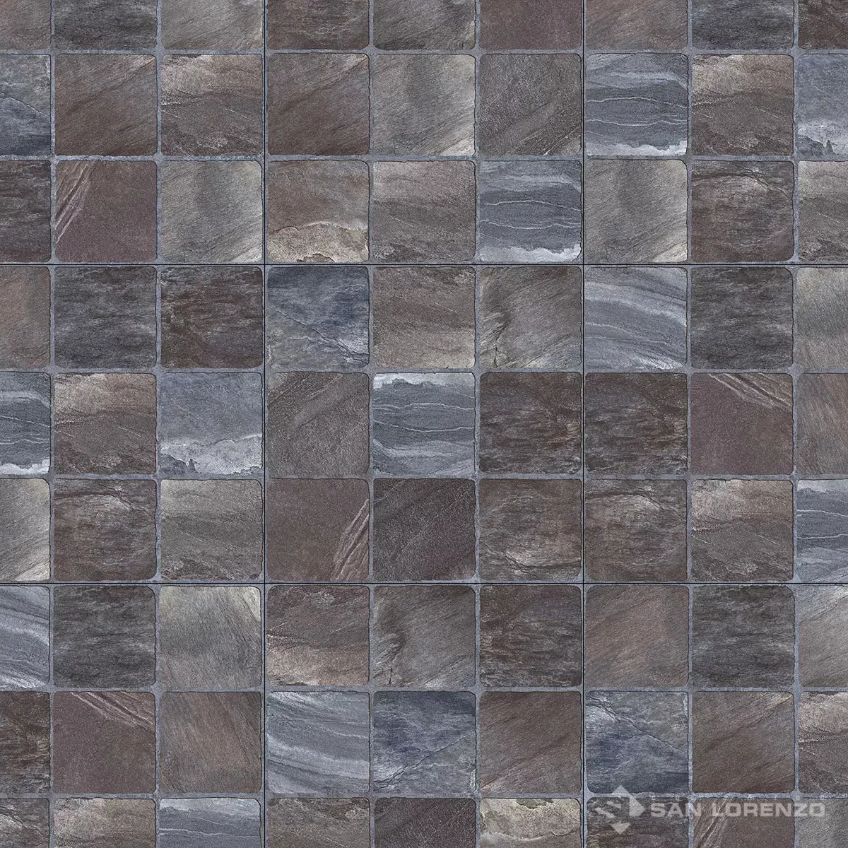 Ceramica San Lorenzo taco ardesia gris exterior
