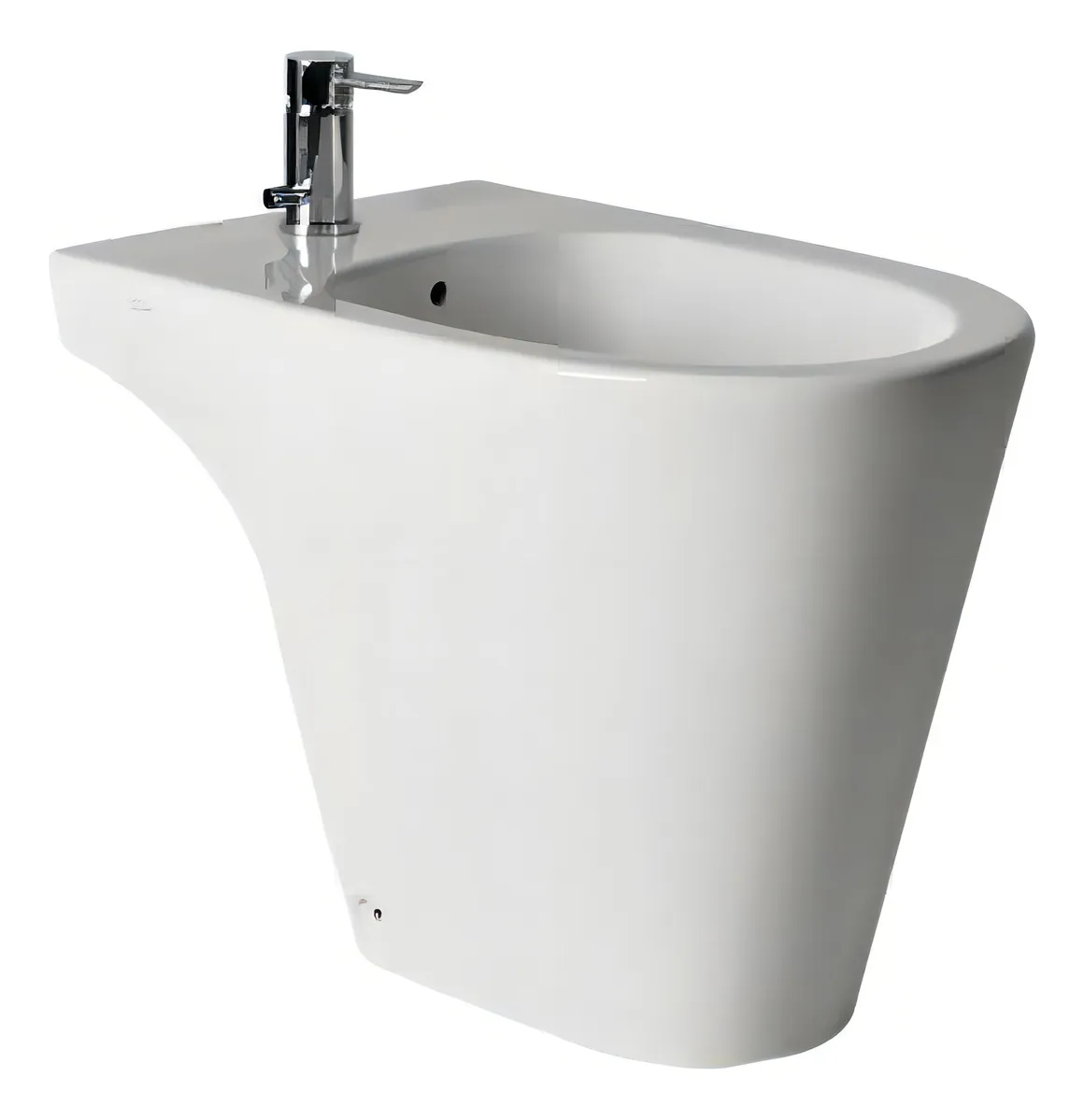 Ferrum Bidet Baño Linea marina 1 agujero blanco BHM1J-B