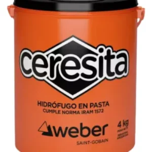 Hidrofugo en pasta ceresita weber