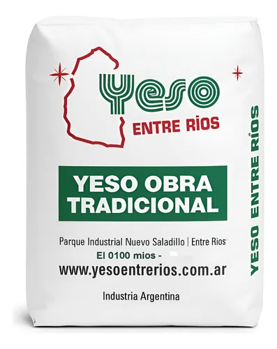Yeso tradicional entre rios 30kg