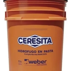 Hidrofugo en pasta ceresita weber