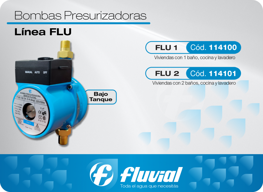 Bomba Presurizadora Fluvial Linea Flu 2