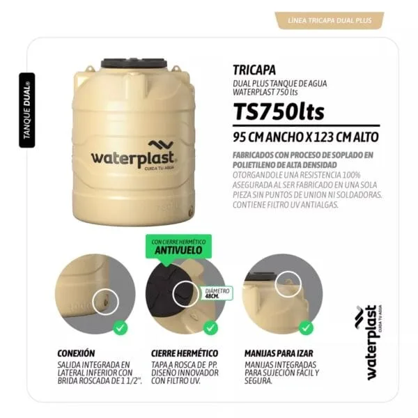 tanque de agua waterplast
