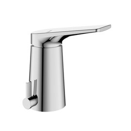 Griferia Peirano Bidet monocomando cromo linea wave
