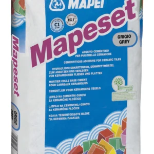 Pegamento para ceramica mapei mapeset x 25kg