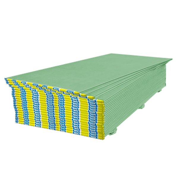 Placas de Yeso Impregnada 12,5mm espesor Knauff 1,20 x 2,40 metros