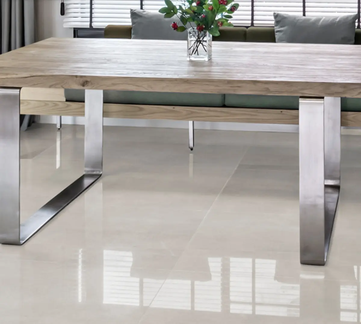 Porcelanato cerro negro moma marfil 58x58 Pulido de