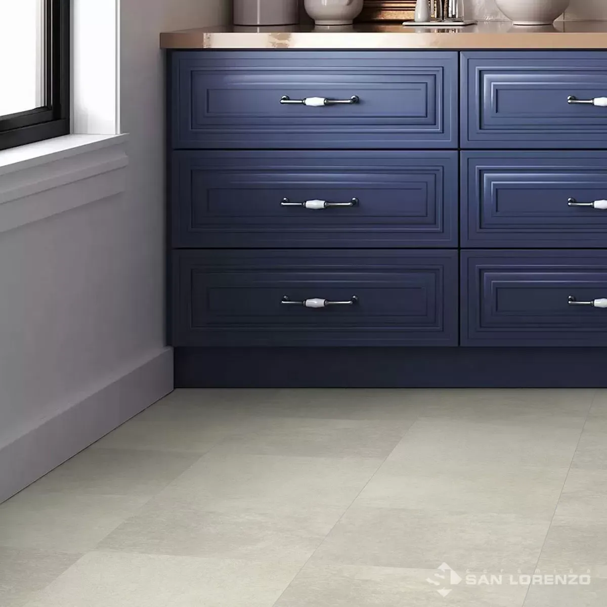 Ceramica Antideslizante 33x33 Portland Marfil de San Lorenzo