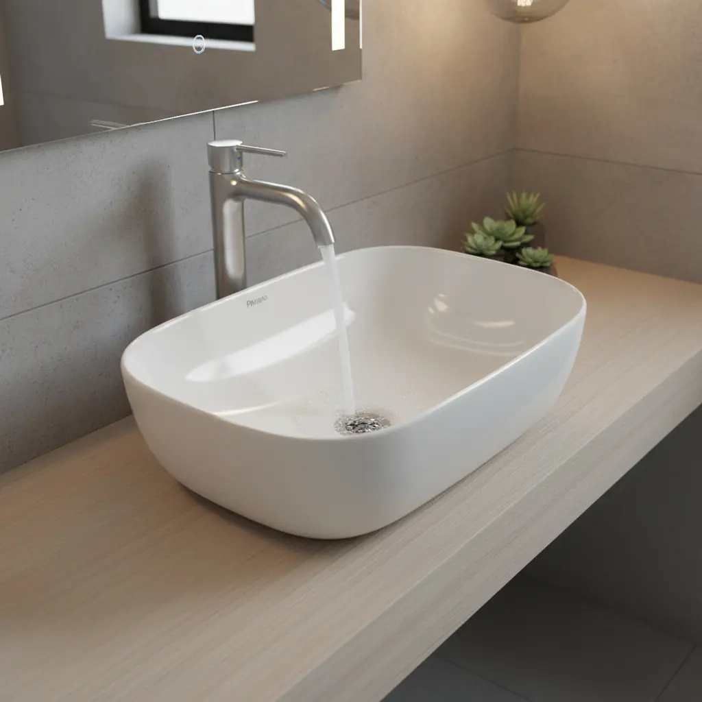 Bacha de apoyo Peirano rectangular BCH - 10