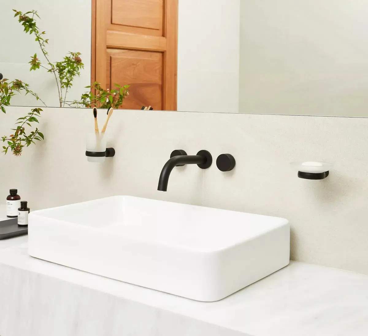 Bacha Peirano para Baño de apoyar BCH-09 Rectangular 61x41cm