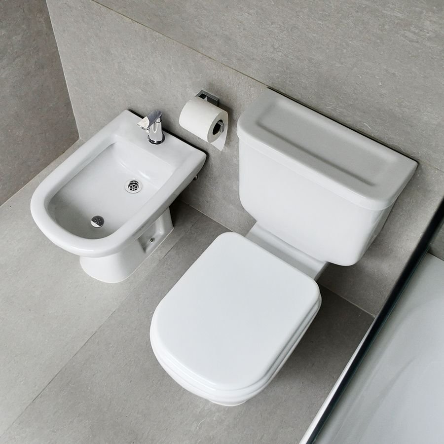 Bidet Ferrum Bari 1 agujero blanco BKM1-B