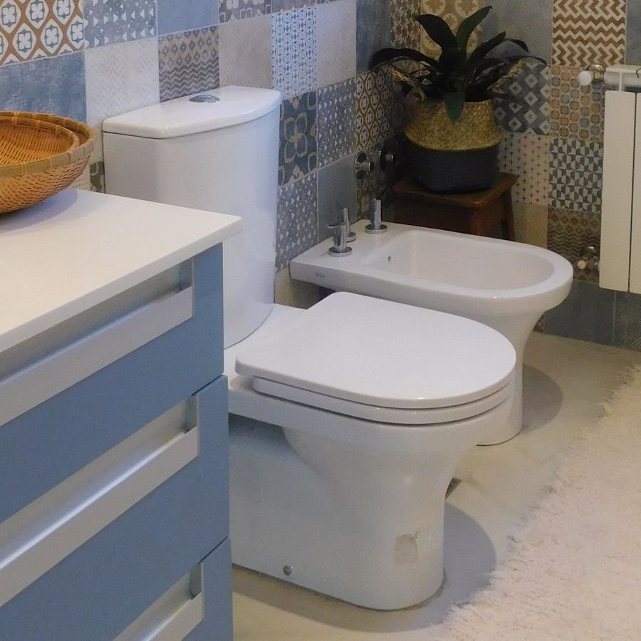 Ferrum Bidet Varese de 3 agujeros blanco BJA3J-B