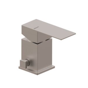 Griferia Peirano Bidet Monocomando Linea Mat Acero Mate