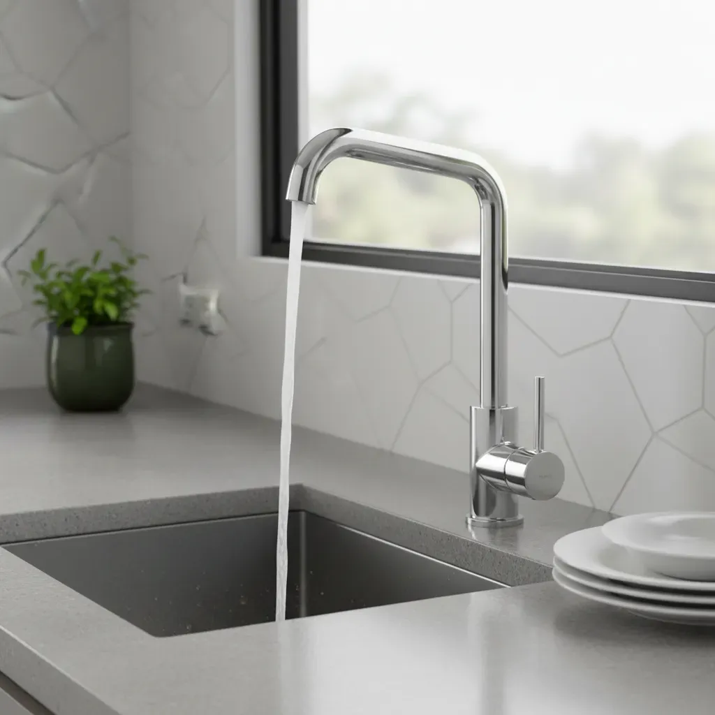 Griferia Peirano Monocomando Cocina Linea Suv Cromo - Image 3
